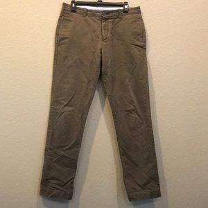 J Crew Essential Chino in Army Green